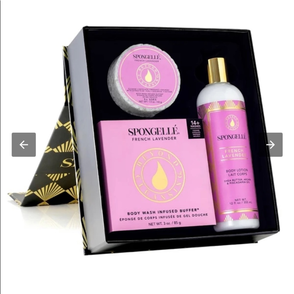 New Spongellé French Lavender Gift Set